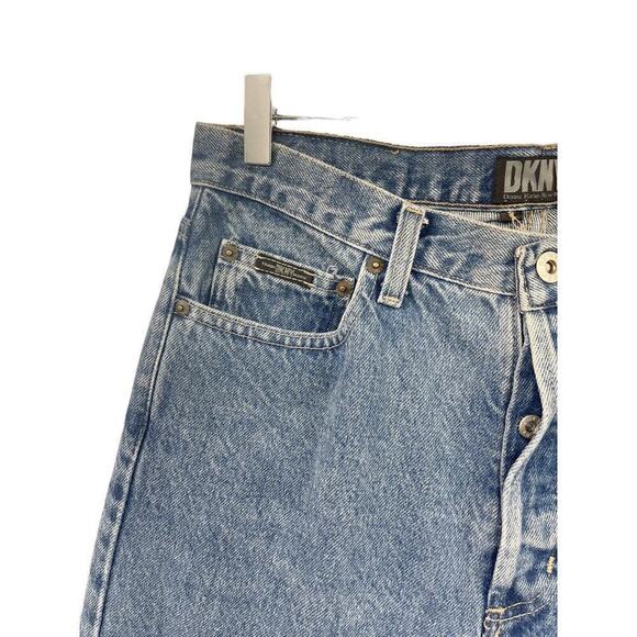 Vintage DKNY Jeans Medium Wash Taper Leg Womens Size 31 X 31 90’s - Picture 7 of 12